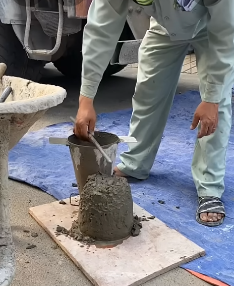 Xác định độ sụt bê tông